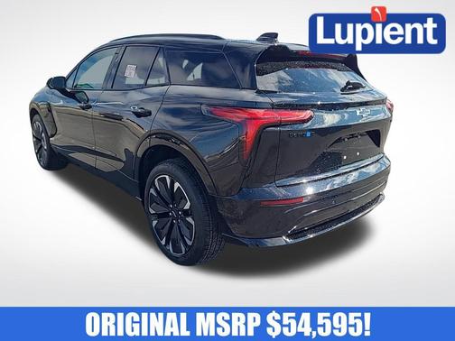 Black 2024 Chevrolet Blazer EV eAWD RS