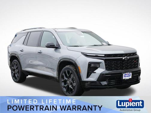 Sterling Gray Metallic 2026 Chevrolet Traverse RS