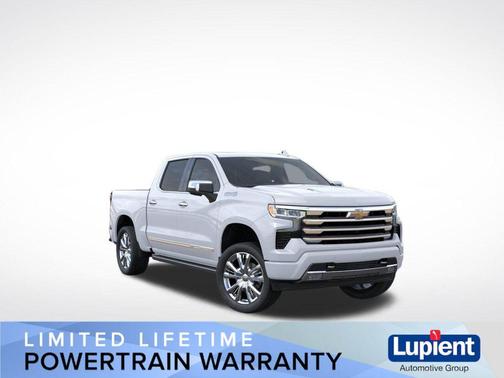 Polar White Tricoat 2026 Chevrolet Silverado 1500 High Country