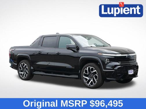 Black 2024 Chevrolet Silverado EV RST