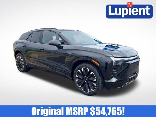 Black 2025 Chevrolet Blazer EV AWD RS