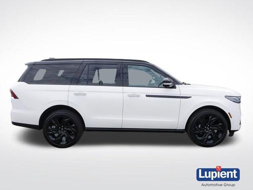 White Metallic 2025 Lincoln Navigator Black Label