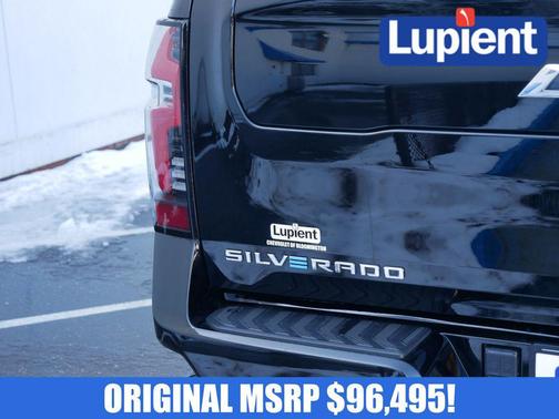 Black 2024 Chevrolet Silverado EV RST