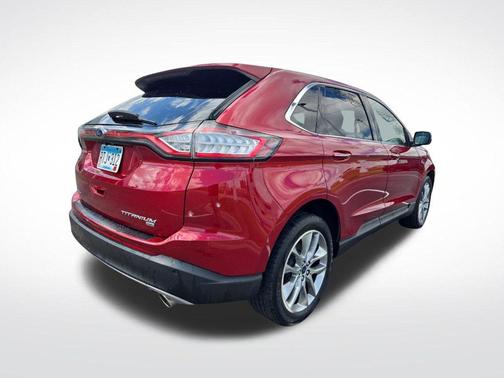Ruby Red Metallic 2017 Ford Edge Titanium