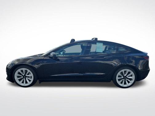 Solid Black 2021 Tesla Model 3 Standard Range Plus