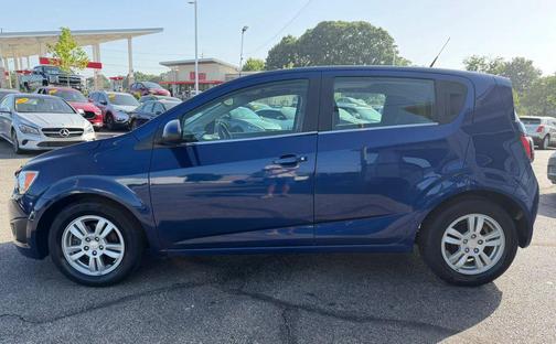 Blue 2014 Chevrolet Sonic LT