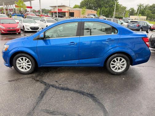 Blue 2018 Chevrolet Sonic LT