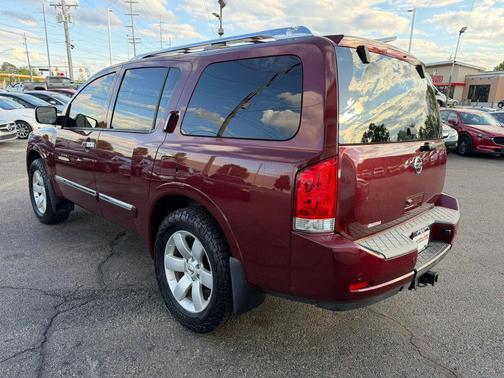 Burgundy 2011 Nissan Armada SL