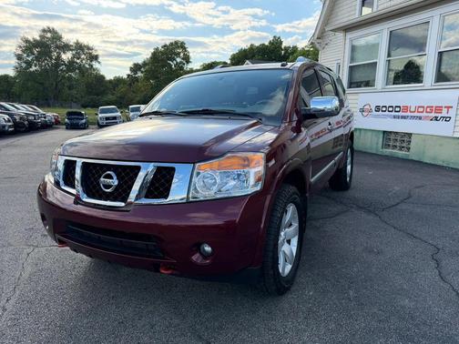 Burgundy 2011 Nissan Armada SL