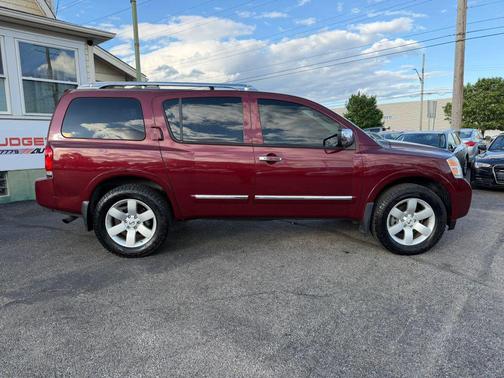 Burgundy 2011 Nissan Armada SL