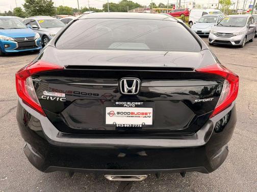 Black 2019 Honda Civic Sport