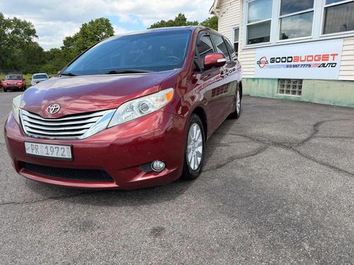 Red 2013 Toyota Sienna Limited