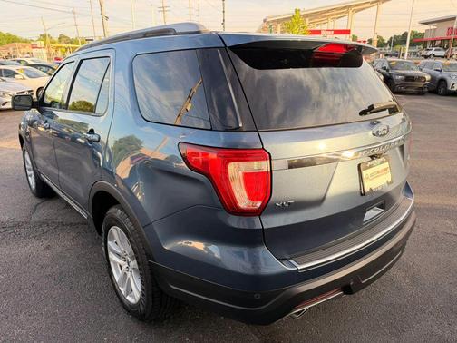 Blue 2018 Ford Explorer XLT