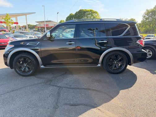 Black 2017 Nissan Armada Platinum