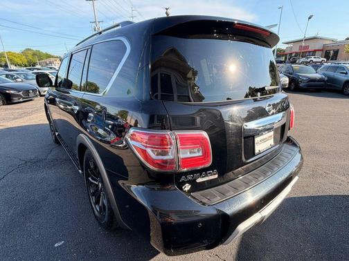 Black 2017 Nissan Armada Platinum