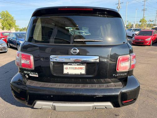 Black 2017 Nissan Armada Platinum