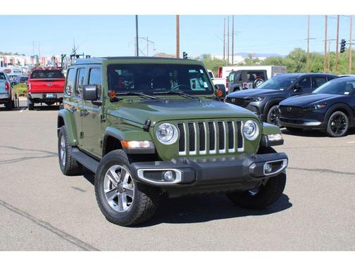 Sarge Green 2022 Jeep Wrangler Unlimited Sahara