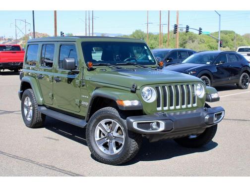 Sarge Green 2022 Jeep Wrangler Unlimited Sahara