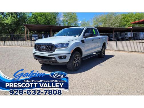 Gray 2022 Ford Ranger XLT