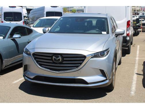 Sonic Silver Metallic 2022 Mazda CX-9 Grand Touring