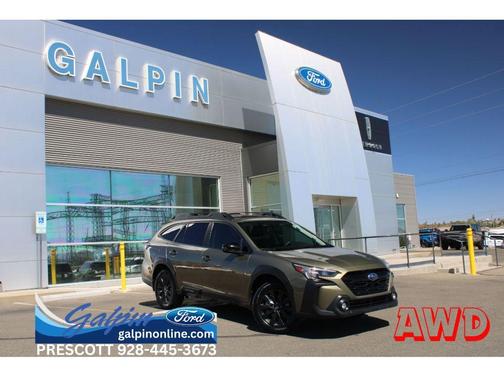 Autumn Green Metallic 2024 Subaru Outback Onyx Edition XT