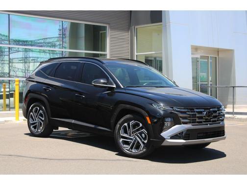 Ash Black 2025 Hyundai TUCSON Hybrid Limited