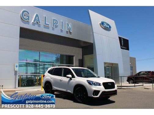 Crystal White Pearl 2020 Subaru Forester Sport