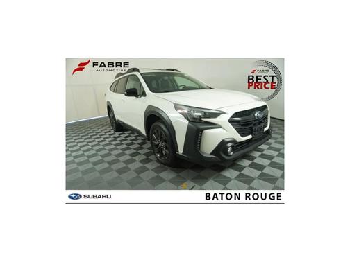 White 2025 Subaru Outback Onyx Edition
