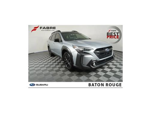 Silver 2023 Subaru Outback Onyx Edition XT