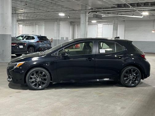 Midnight Black Metallic 2026 Toyota Corolla XSE