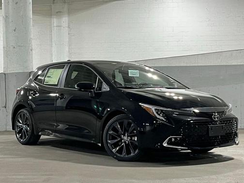 Midnight Black Metallic 2026 Toyota Corolla XSE