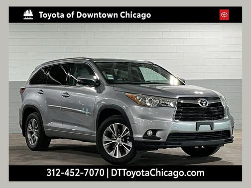 Silver Sky Metallic 2015 Toyota Highlander XLE