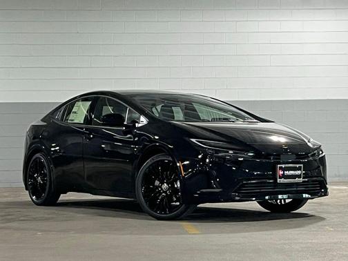 Midnight Black Metallic 2026 Toyota Prius Plug-In Hybrid Nightshade