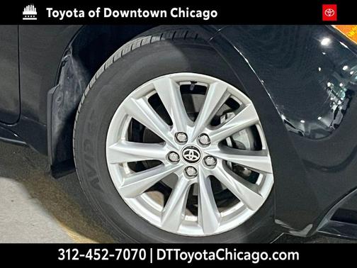 Midnight Black Metallic 2024 Toyota Corolla Hybrid LE