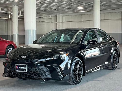 Midnight Black Metallic 2026 Toyota Camry SE