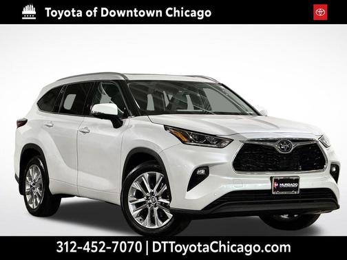 Wind Chill Pearl 2025 Toyota Highlander Limited