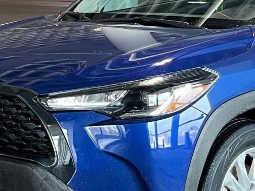 Blue Crush Metallic 2023 Toyota Corolla Cross LE