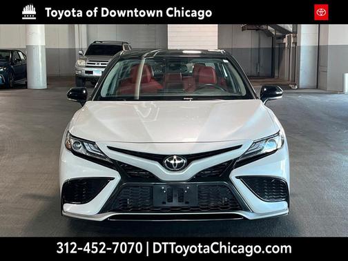 Wind Chill Pearl/Midnight Black Metallic 2023 Toyota Camry XSE