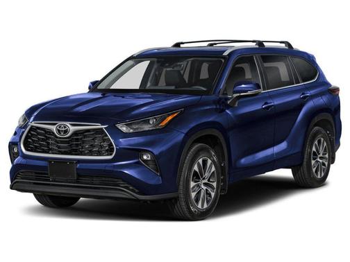 Midnight Black Metallic 2026 Toyota Highlander XLE