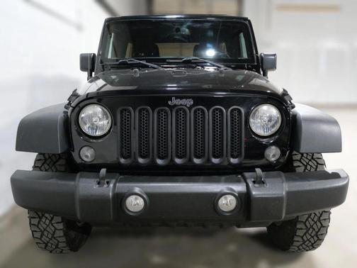 Black 2015 Jeep Wrangler Unlimited Sport