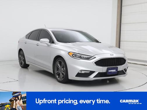 Silver 2018 Ford Fusion Sport