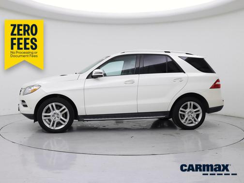 White 2015 Mercedes-Benz M-Class