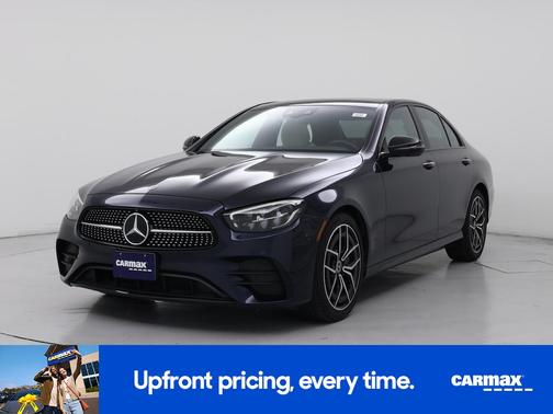 Blue 2023 Mercedes-Benz E-Class