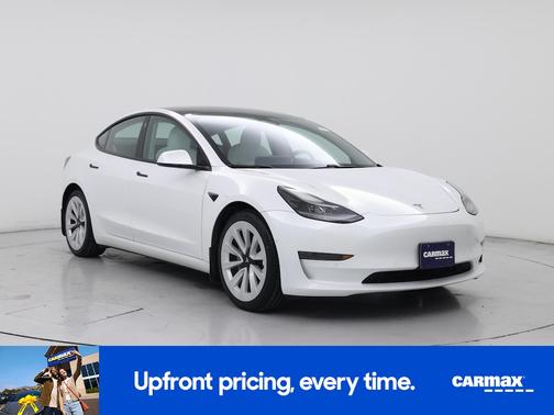 White 2021 Tesla Model 3 Standard Range Plus