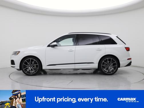White 2021 Audi Q7 Prestige