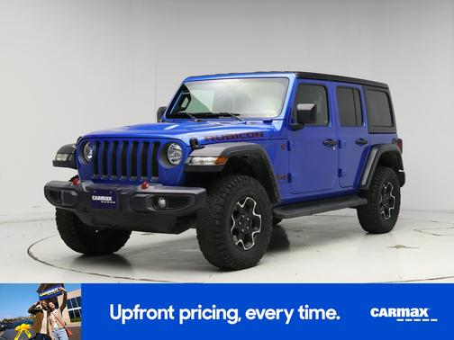 Blue 2023 Jeep Wrangler Unlimited Rubicon