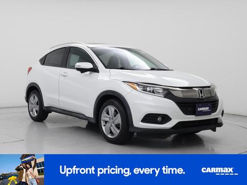 White 2019 Honda HR-V EX