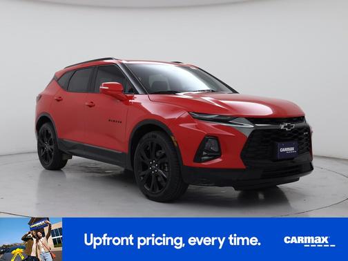Red 2021 Chevrolet Blazer RS