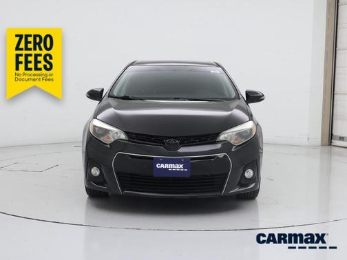 Black 2016 Toyota Corolla S Premium