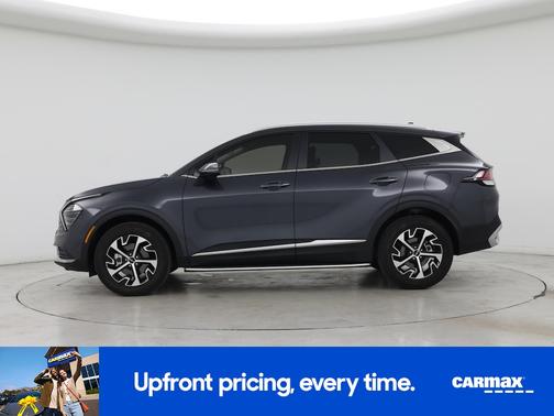 Gray 2025 Kia Sportage Hybrid EX